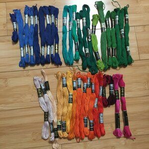 Embroidery Floss – Assorted Colors (30+ Skeins)